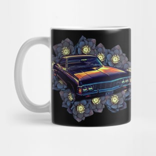 SPN Impala Black Flower Mug